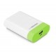 Powerbank Esperanza EMP110WG Graviton 4800mAh biało-zielony