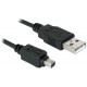 Kabel USB-miniUSB Akyga AK-USB-02  A/miniB 8pin 1,5m 