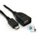 Adapter USB - microUSB  Host OTG AK220