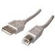 Kabel USB 4World   A-B M/M 5,0m szary ( 09558 )