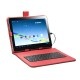 Etui z klawiaturą do tabletu Tracer 7` Walker Red ( microUSB )