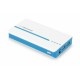 Powerbank Esperanza EMP107WB ATOM 11000mAh biało-niebieski