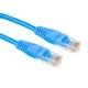 Patchcord UTP cat.6 5m niebieski