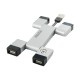 4World HUB USB 2.0|4x port|Folded|srebrny (09195)