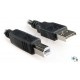 Kabel USB Esperanza EB127  A-B M/M 3,0m czarny