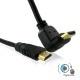 Kabel 4World HDMI-HDMI 1,8m kątowy