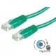 Patchcord UTP cat.5e 3m zielony