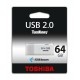 Pendrive Toshiba 64GB Hayabusa White