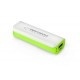 Powerbank Esperanza EMP103WG JOULE 2200mAh biało-zielony