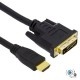 Adapter HDMI - DVI Esperanza EB123 3.0m Klasa 1.3C