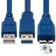 Kabel microUSB3.0Y Esperanza EB165  2A-B M/M 1,5m 