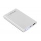 Powerbank Esperanza EMP116S Super Slim Nucleus 4400mAh srebrny