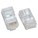 Wtyk RJ45 4World 100szt. folia