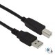 Kabel USB Esperanza EB130  A-B M/M 5,0m czarny