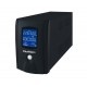 Zasilacz awaryjny UPS Qoltec 600VA / 360W / LCD ( 53911 )