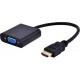 Adapter Gembird HDMI-A ( M ) - VGA ( F ) na kablu